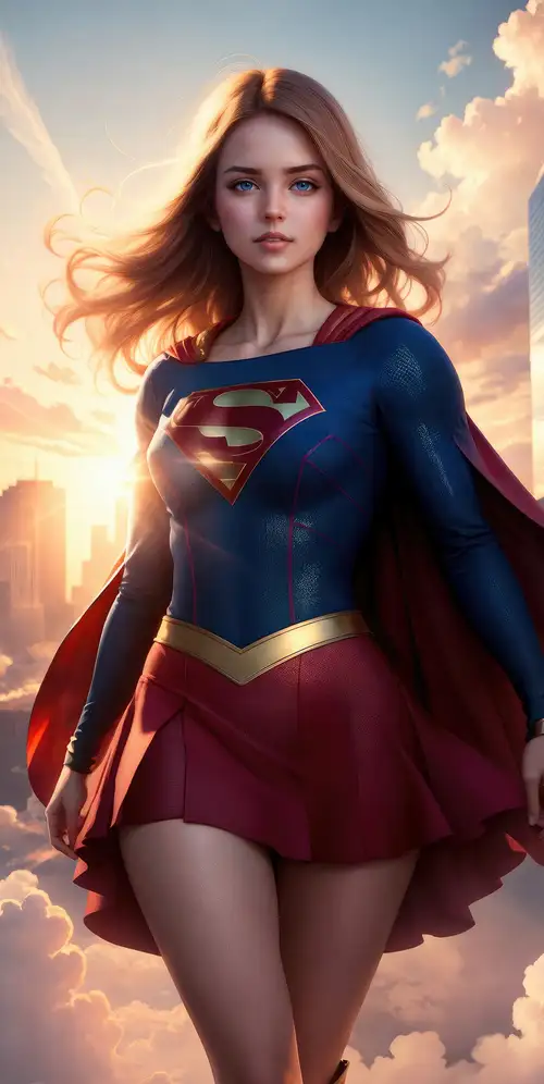 超女AI生成艺术