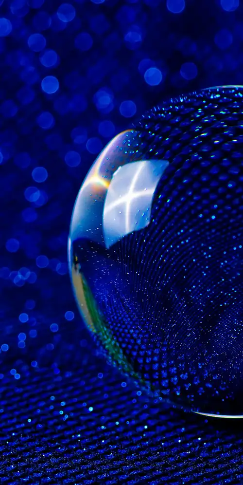 水晶球蓝美学