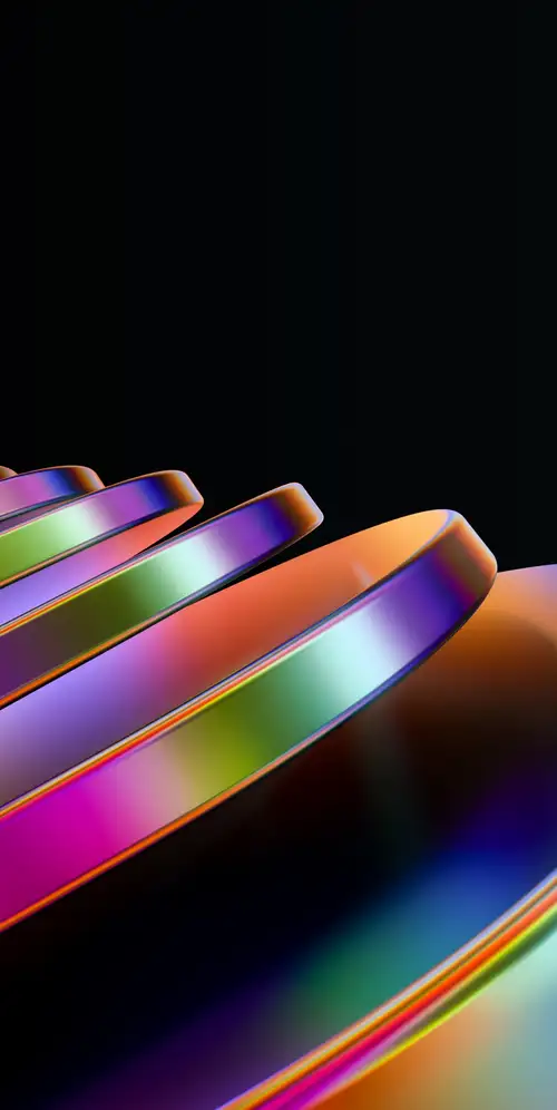 抽象设计彩虹漩涡