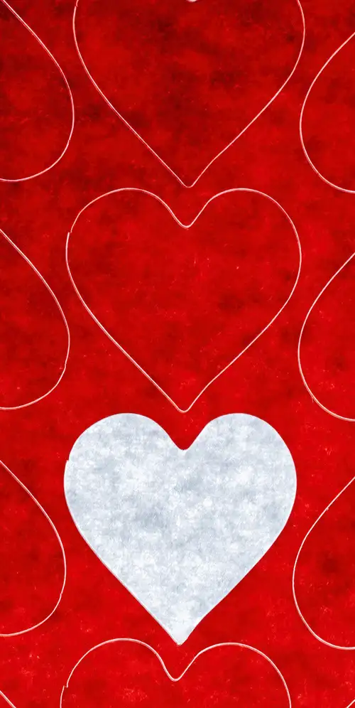 爱心红