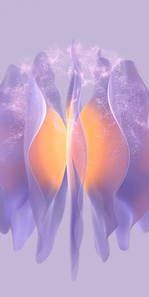 紫色抽象华为Mate X3