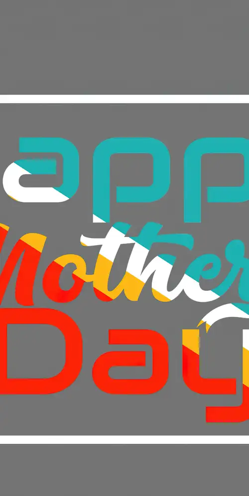 快乐的母亲'节日问候