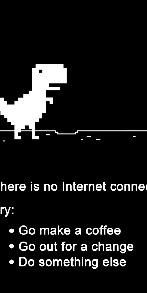 恐龙游戏谷歌Chrome