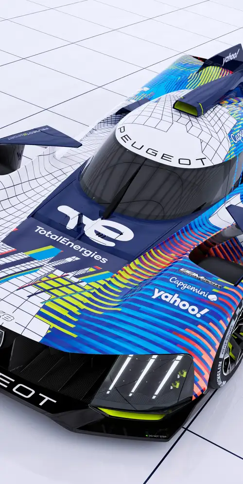 标致9X8混合动力赛车