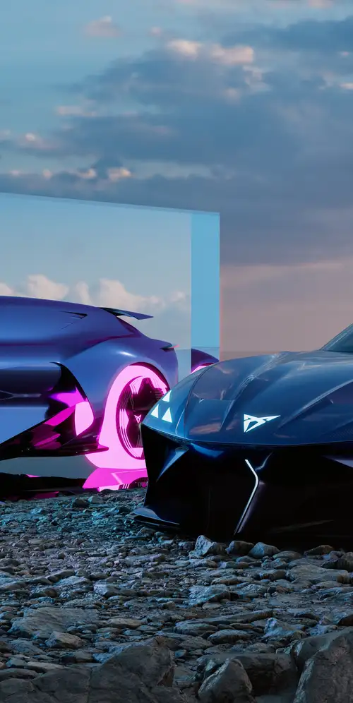 Cupra DarkRebel电动跑车