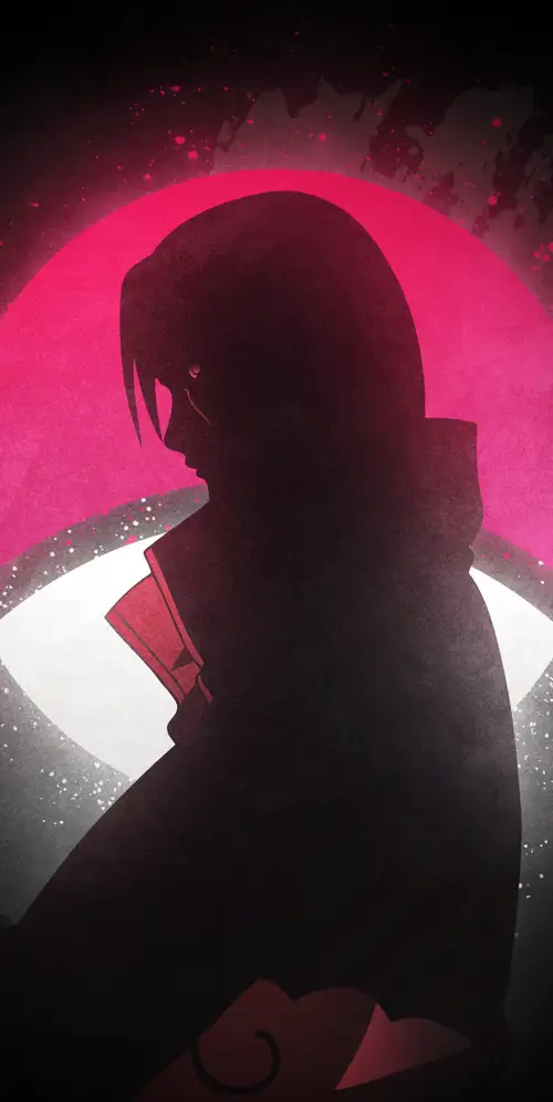 Itachi Uchiha在黑暗中发光