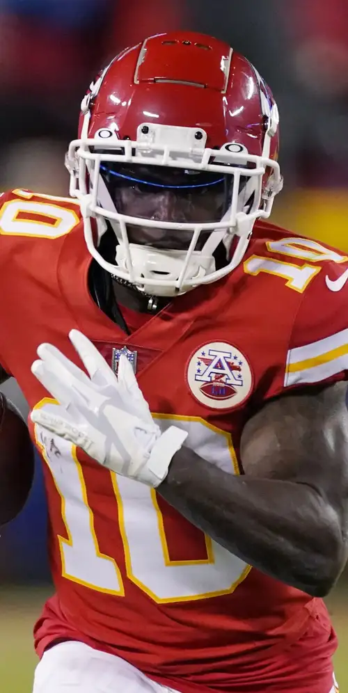 美国橄榄球运动员Tyreek Hill