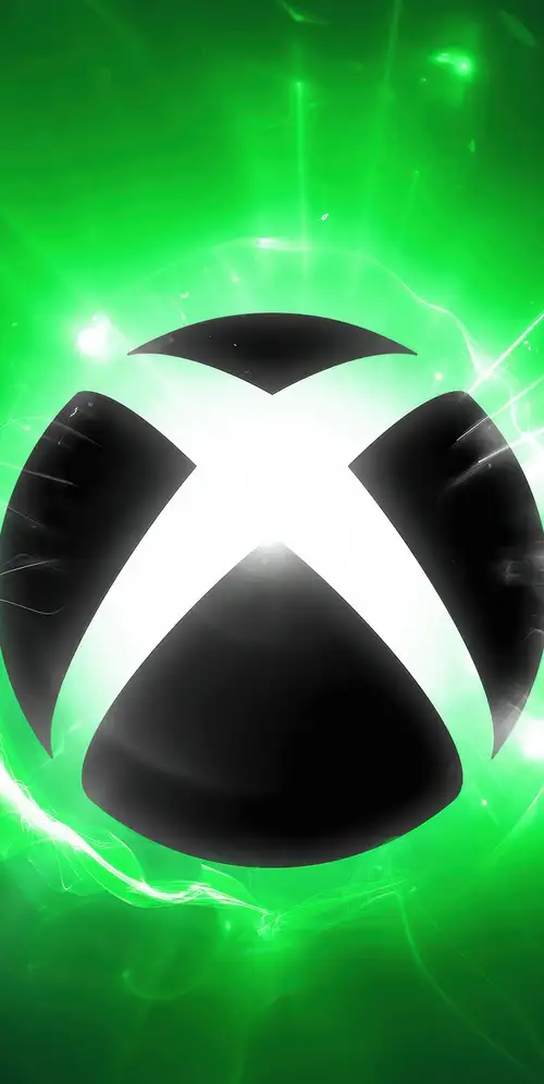 Xbox标志绿色美学