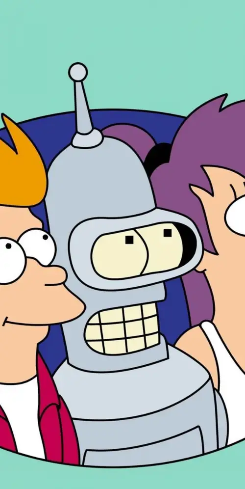 《飞出个未来》中的菲利普、本德和莉拉