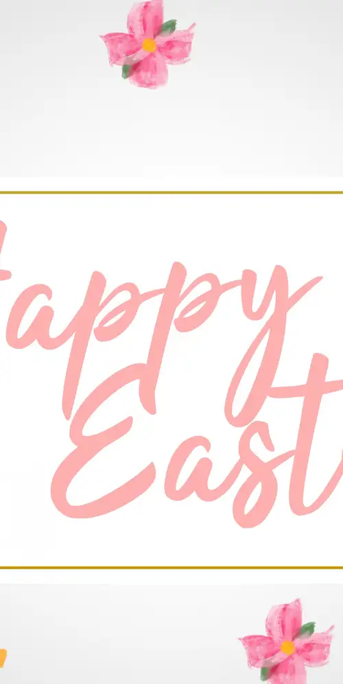 复活节快乐，复活节兔子