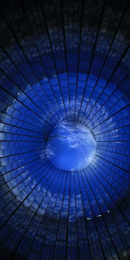 蓝色抽象深色背景