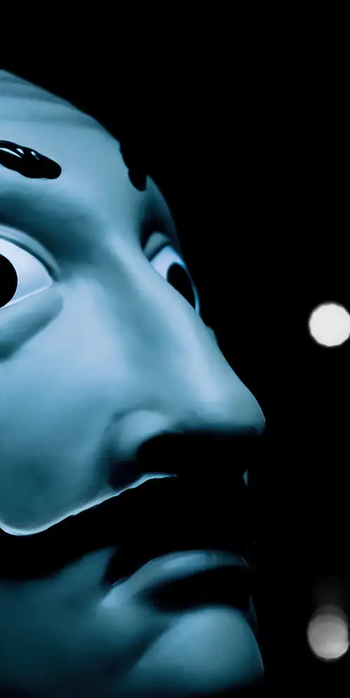 金钱盗窃达利面具