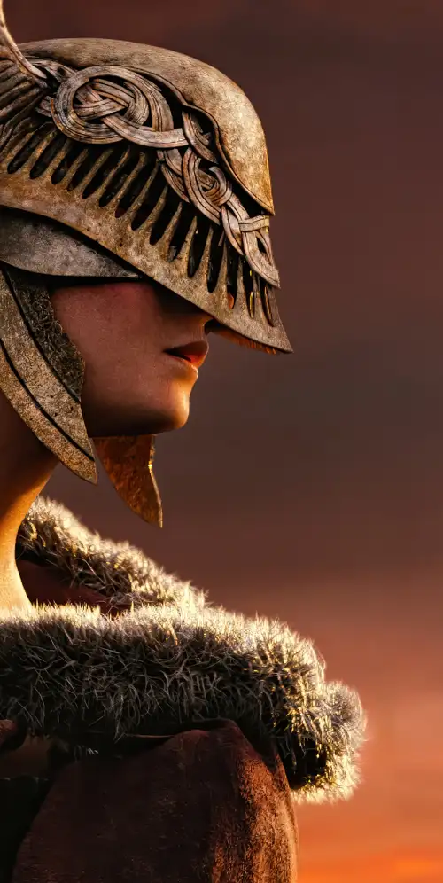 被撕裂的Elden戒指Malenia