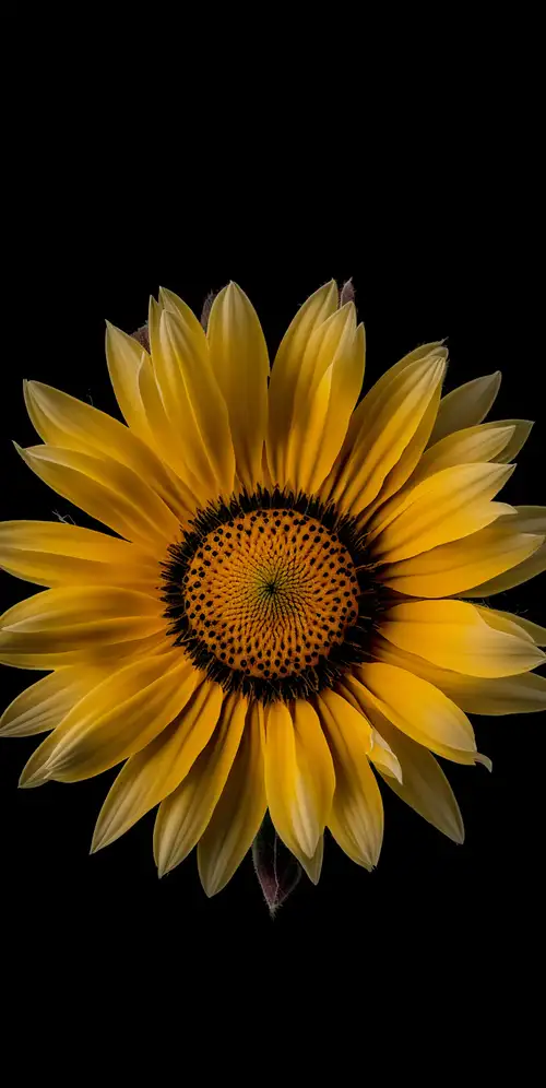 向日葵黄色花朵