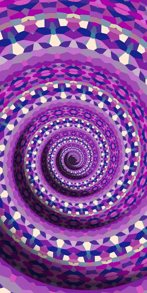 抽象背景螺旋曼荼罗