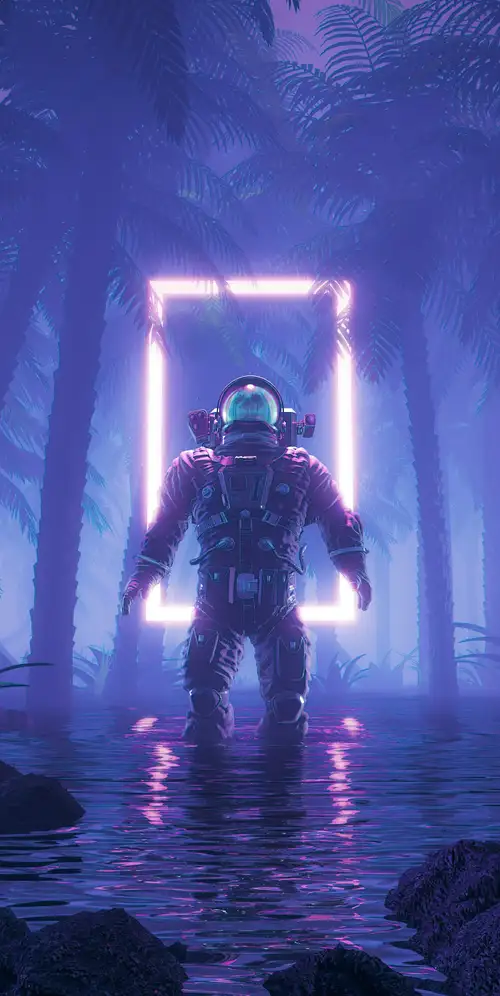 赛博朋克宇航员