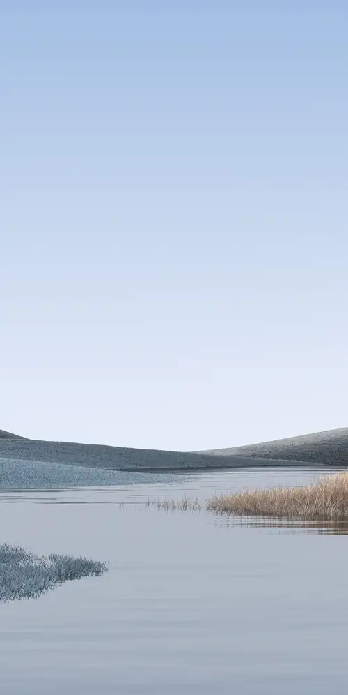 微软Surface笔记本电脑景观