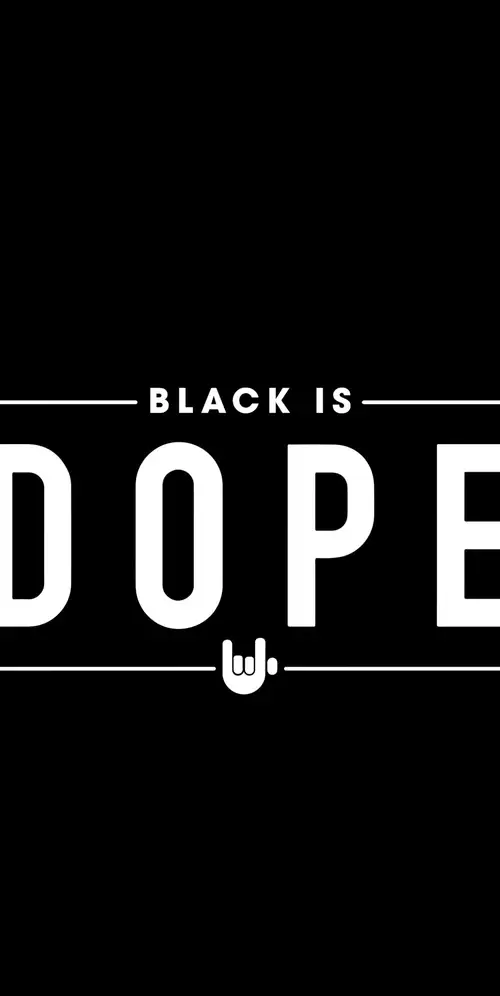 黑色是黑白背景