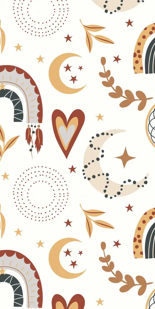 图案波西米亚艺术