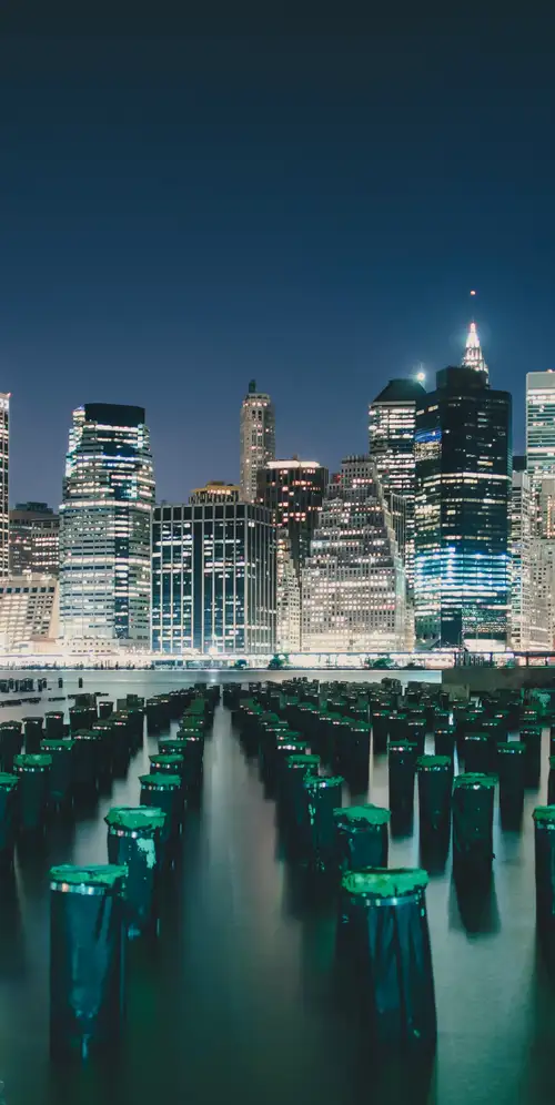 纽约曼哈顿天际线