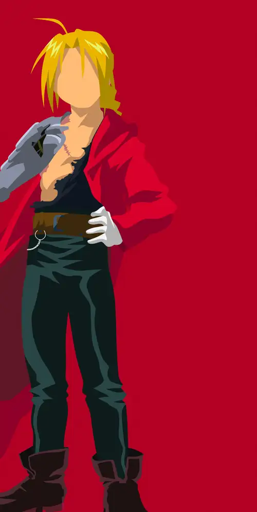 爱德华·埃尔里克红色背景