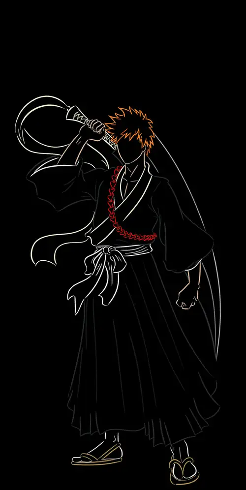 黑崎一郎黑色背景