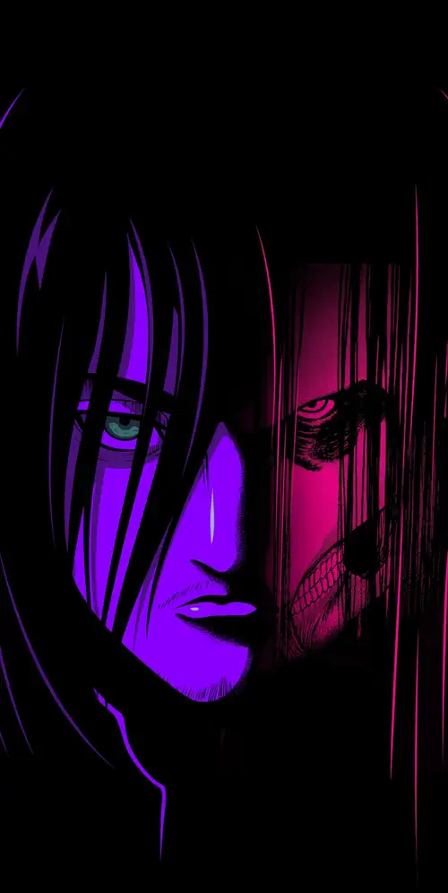 Eren Yeager霓虹艺术