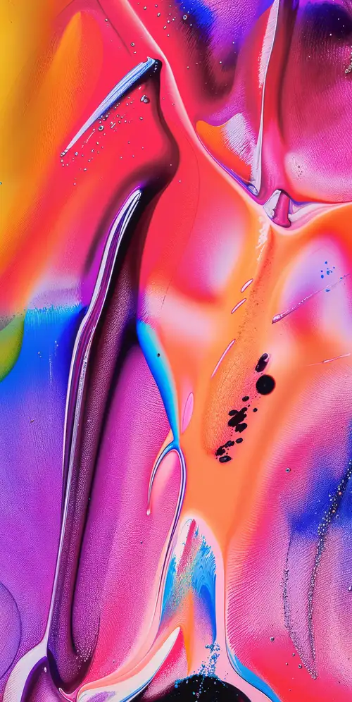 流体艺术充满活力