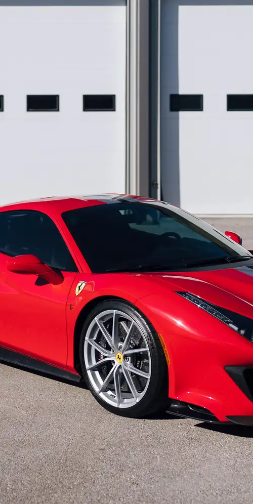 法拉利488 Pista Red轿车