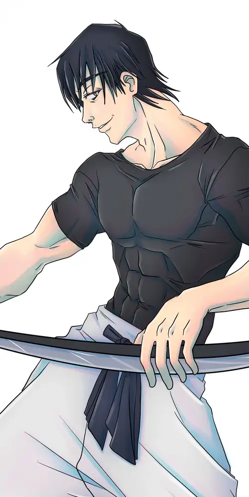 Tosji Fushiguro白色背景