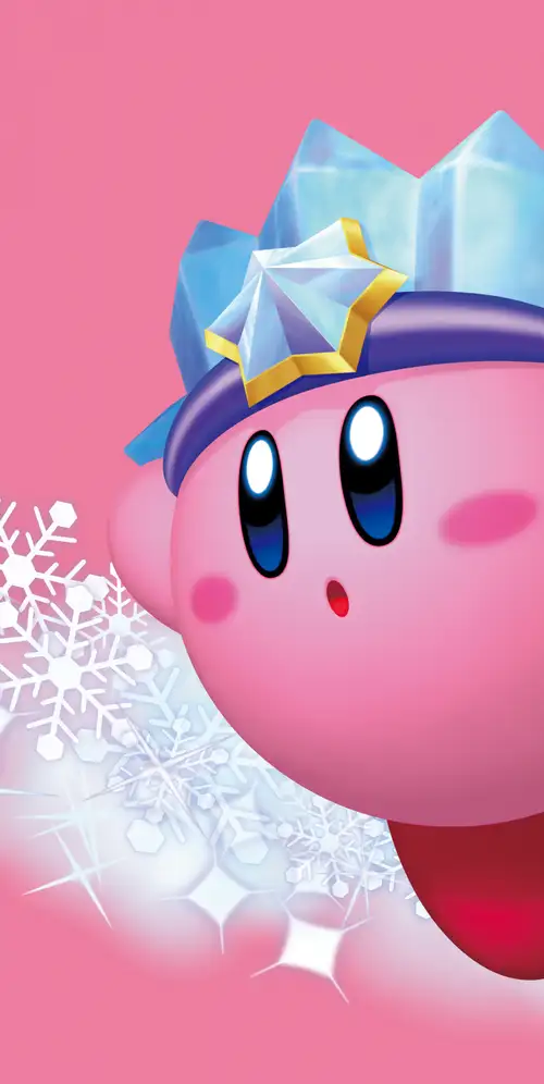 冰科比粉红色背景