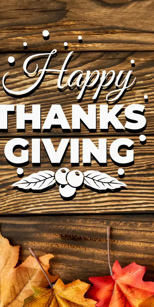 感恩节快乐木地板