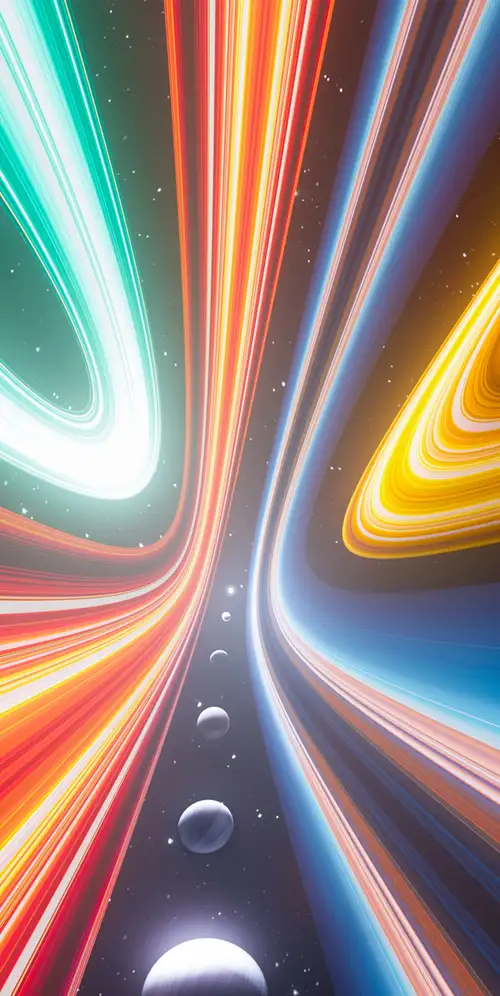 充满活力的宇宙场景