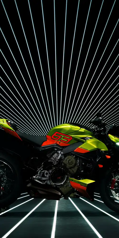 杜卡迪街头霸王V4兰博基尼