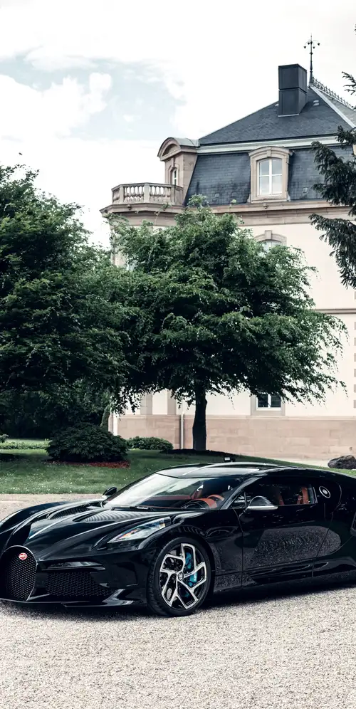 布加迪La Voiture Noire World昂贵的汽车