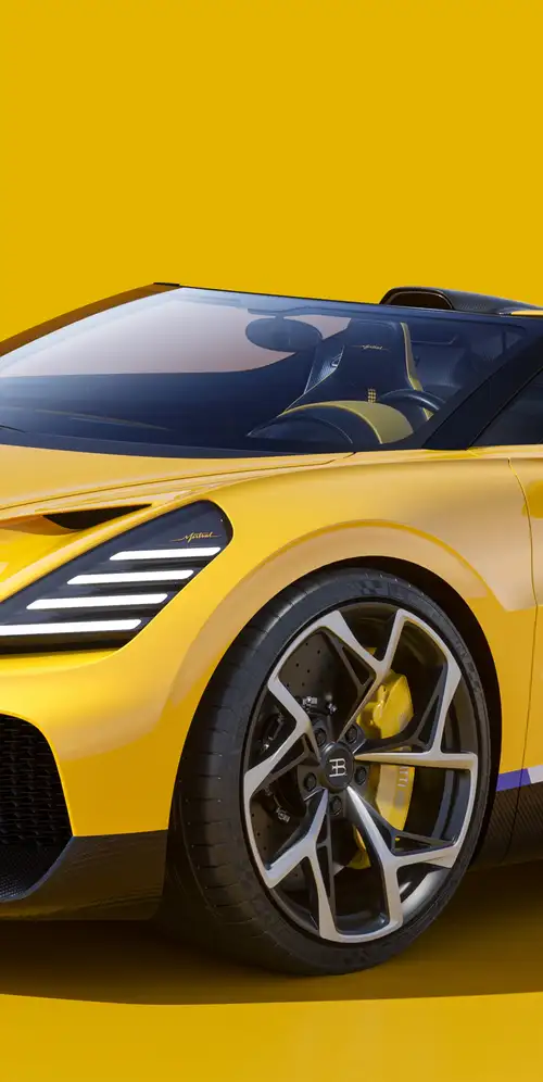 布加迪W16西北风黄色