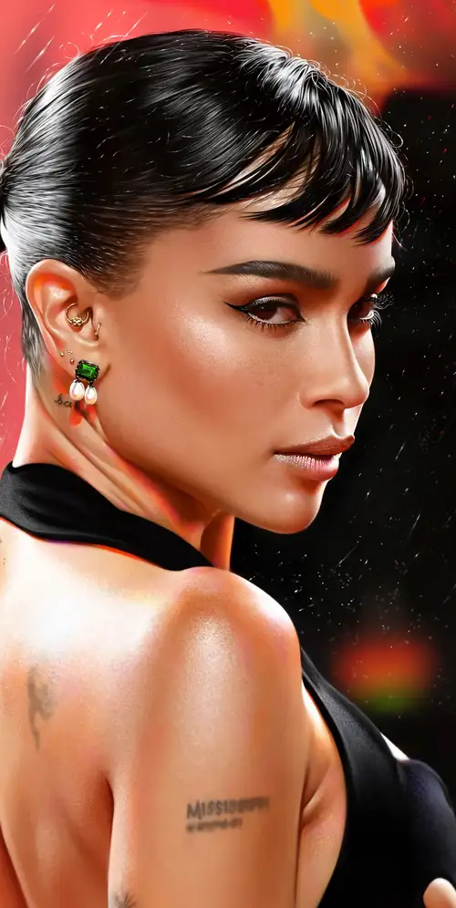 Zoe Kravitz艺术作品