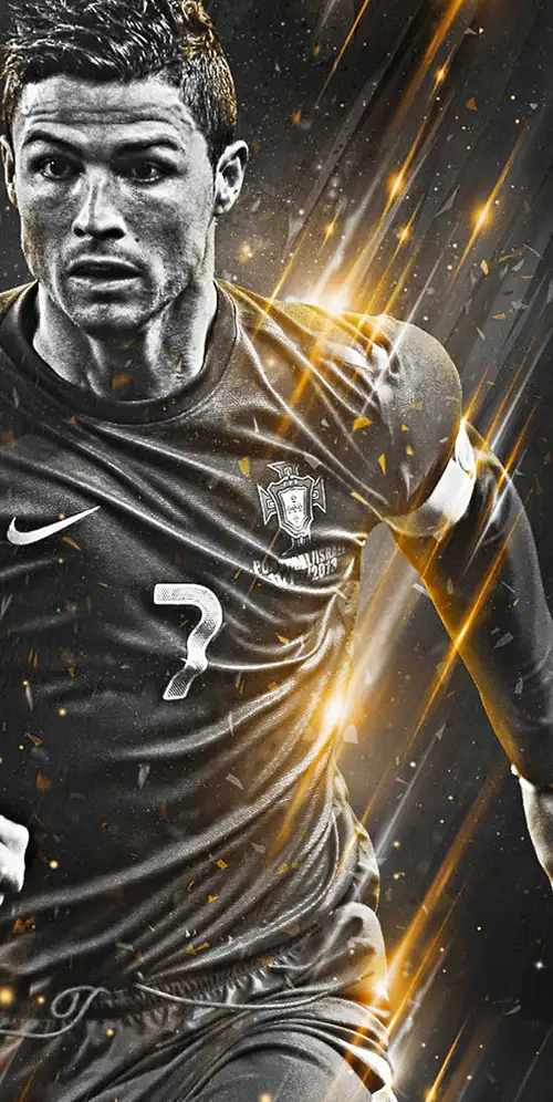 克里斯蒂亚诺·罗纳尔多深色背景