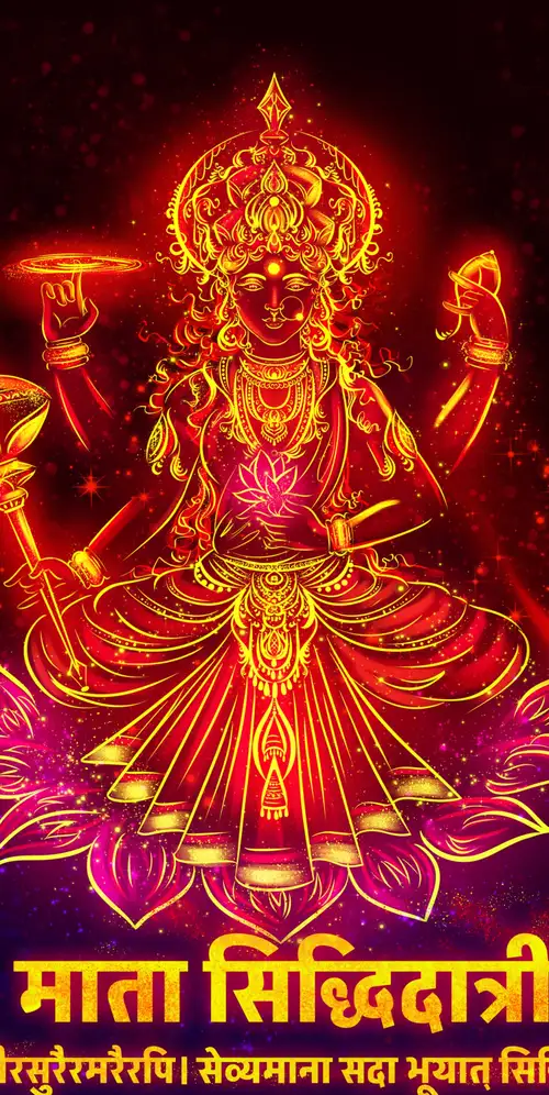 Durga Maa印度教女神