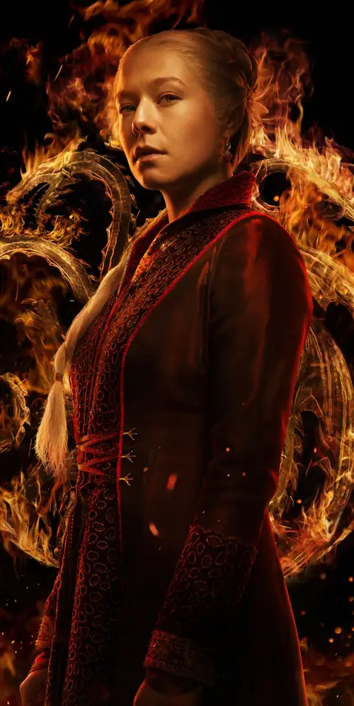 Emma D'阿奇公主Rhaenyra Targaryen