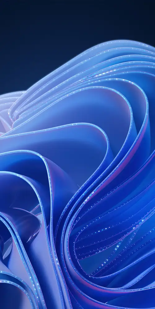 蓝色背景Windows 11