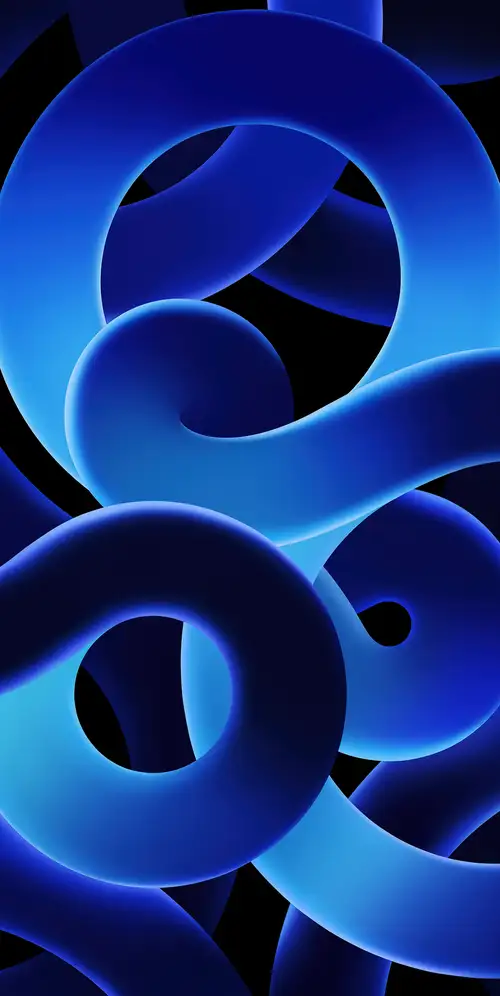 iPad Air 2022蓝色背景