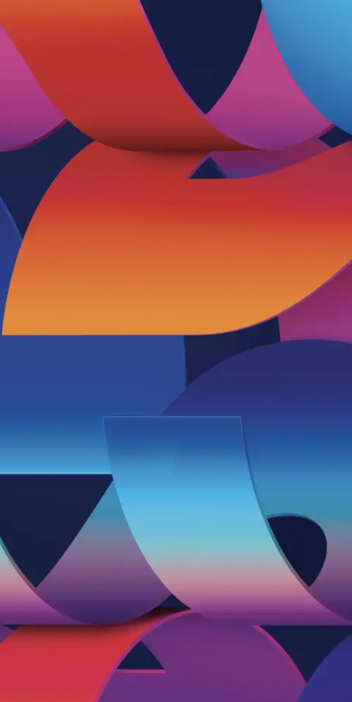 Apple Studio显示器彩色背景