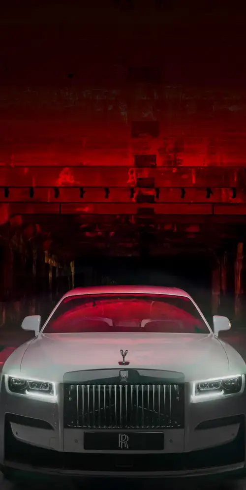 劳斯莱斯黑色徽章幽灵豪华轿车