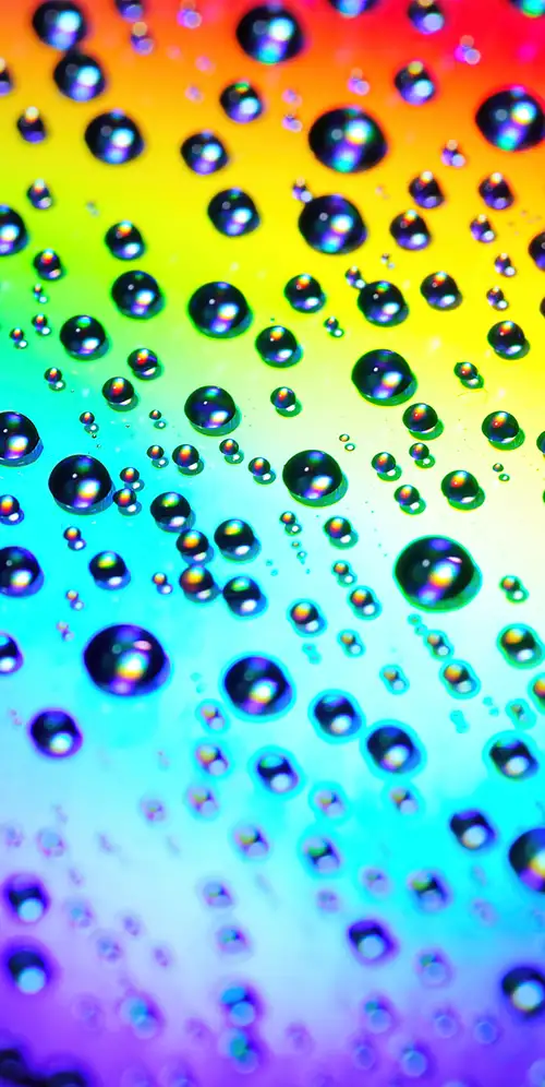 水滴彩虹