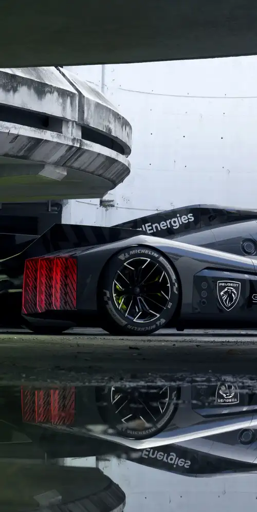 标致9X8原型勒芒跑车