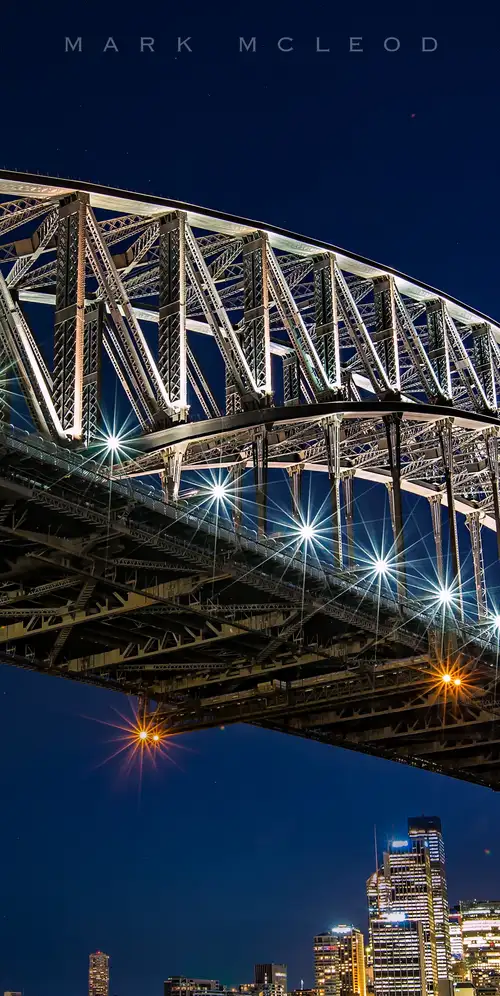悉尼海港大桥之夜
