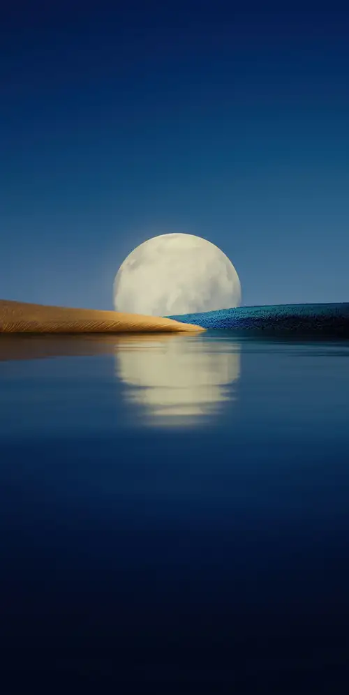 华为P50掌上夜空