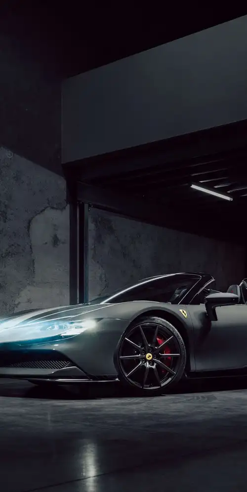 法拉利SF90 Spider Hybrid超级跑车