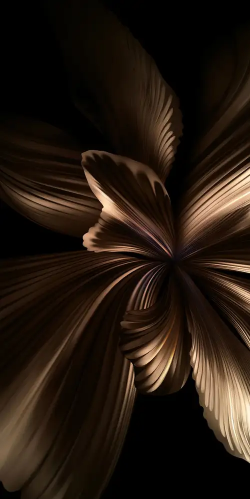 华为P50口袋黑色背景